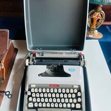 Royal Typewriter with Aluminum Case Vintage Collectible thumbnail