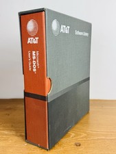 AT&T Microsoft MS-DOS User’s Guide Binder Vintage System Programming 1984