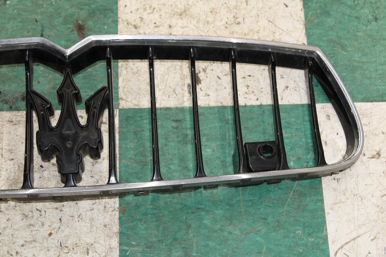 14-17 Ghibli Chrome Front Bumper Upper Outer Grill Grille Panel OEM Factory WTY