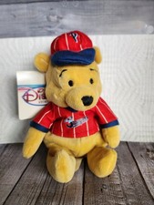 Winnie the Pooh Baseball Mini Bean Bag Plush 8  Disney Store NWT