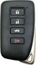 Replacement Key Fob Cover fit for Lexus ES300h ES350 GS350 GS450h Black