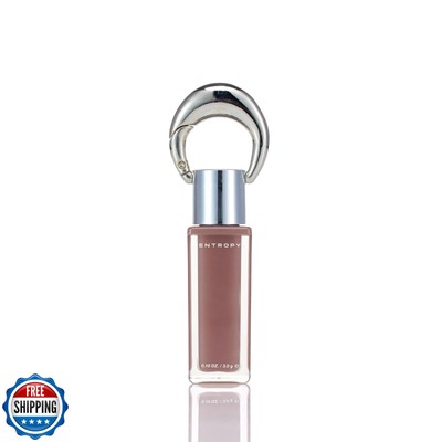 ENTROPY Makeup 2-in-1 Charm Shiny Glowy Lip and Cheek Gloss Tint Keychain, Hi