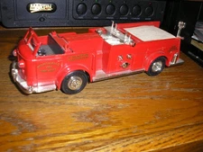 ERTL 1948 AMERICAN LAFRANCE FIRE TRUCK COIN BANK Monticello Ia 115th Convention