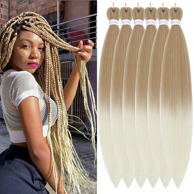 Pre Stretched Braiding Hair Extensions 27613 Firstcyh Kunsthaar Haarverlänger...