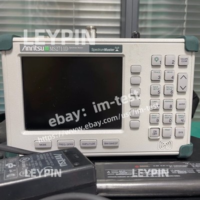 Anritsu MS2711D Spectrum Analyzer 100kHz to 3GHz Tape trace source#im