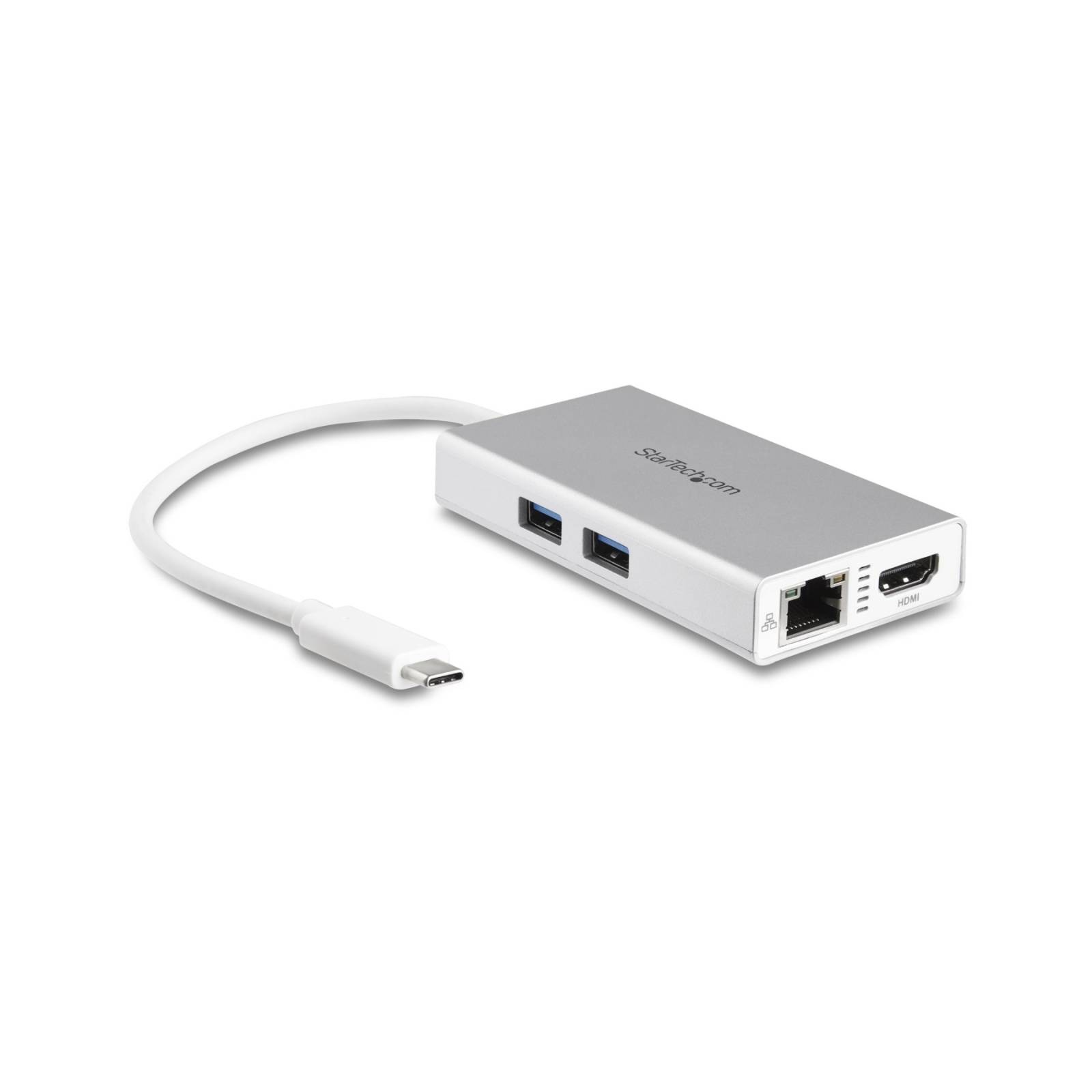 StarTech USB-C Multiport Adapter 60W White (DKT30CHPDW)