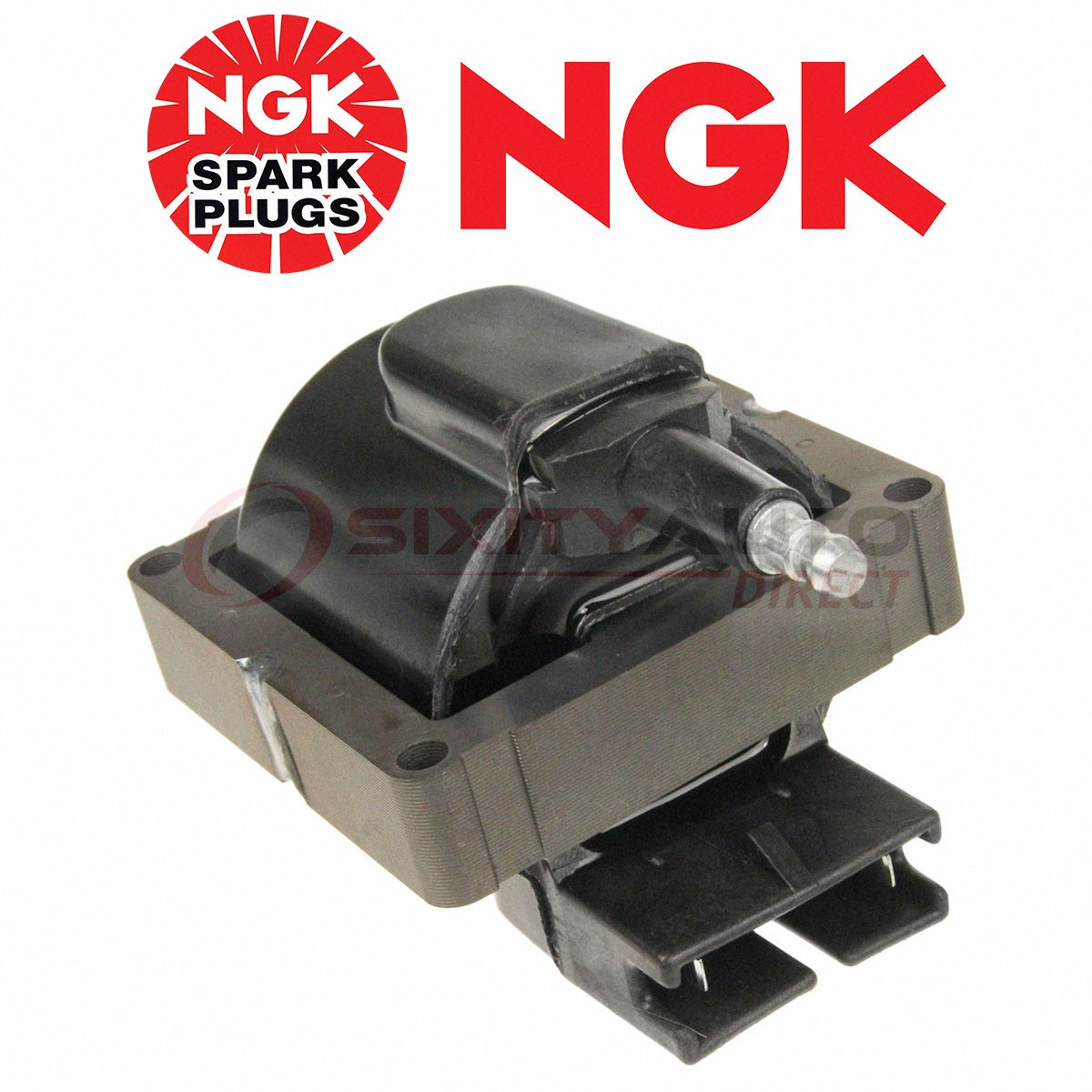 NGK Ignition Coil for 1985-1989 Merkur XR4Ti 2.3L L4 - Spark Plug Wire Boot  jk