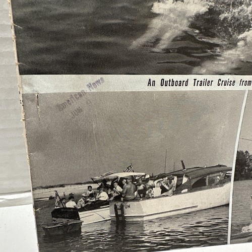 Boats June 1955 Colorado to Mexico By Outboard, Comfort Below Decks, Vintage - Picture 2 of 13