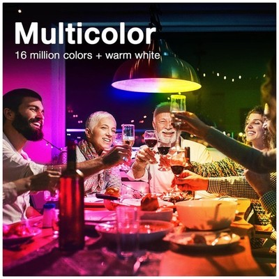Multicolor Smart Light Bulbs, No Hub Needed, 6 Pack