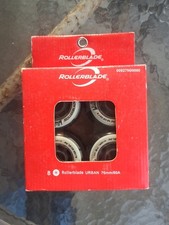 New In Box Rollerblade Active 76mm 84A Replacement Wheels Set of 8 Vintage