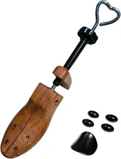 Wooden Shoe Stretcher Adjustable Length Width Shoe Trees for Men Women