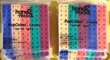 100 Interlocking PopCubes hand2mind Math Teacher Manipulatives Homeschool Blocks