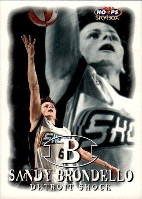 1999 Hoops WNBA #41 Sandy Brondello Rookie
