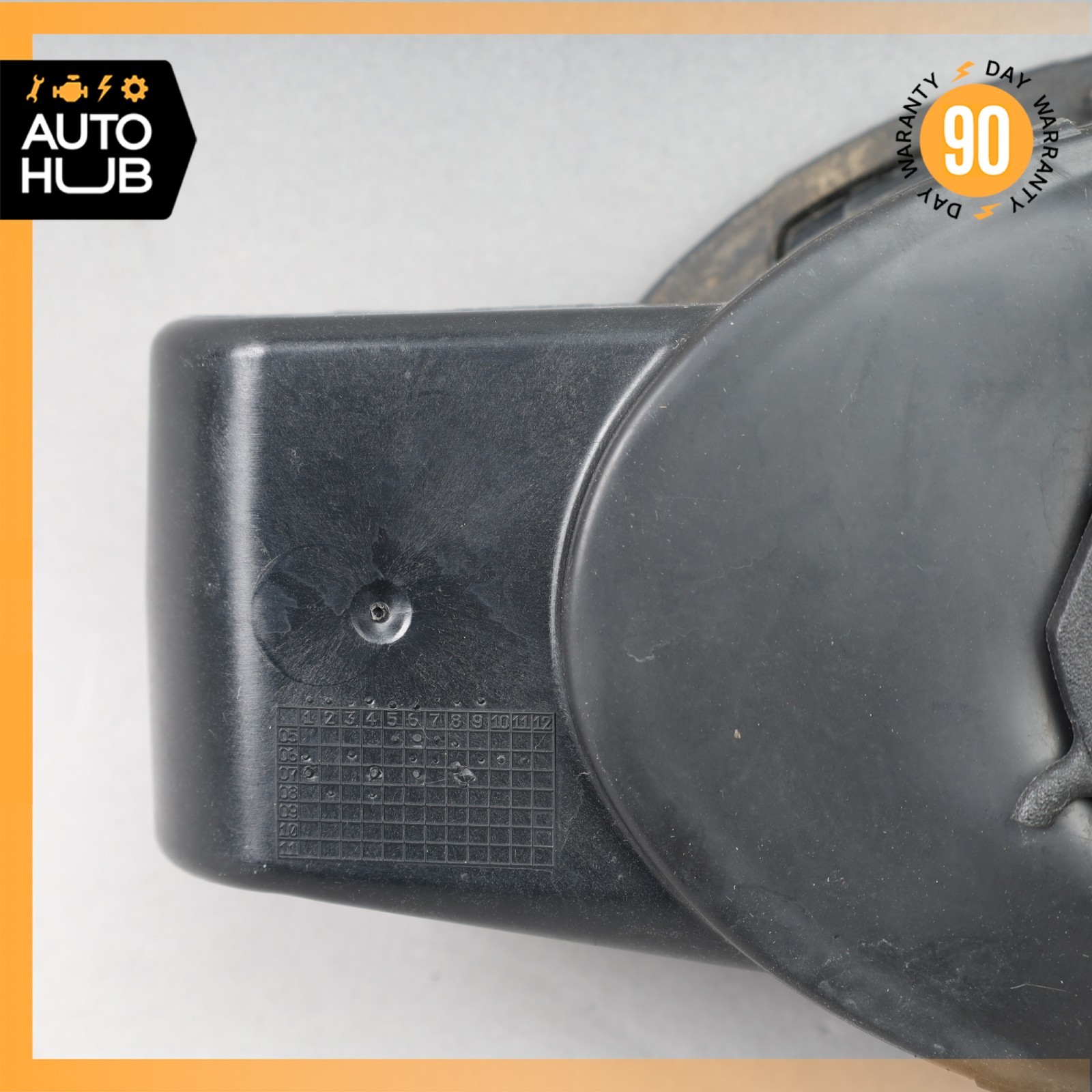 07-12 Bentley Continental GTC Fuel Filler Gas Tank Door Flap Lid Black OEM