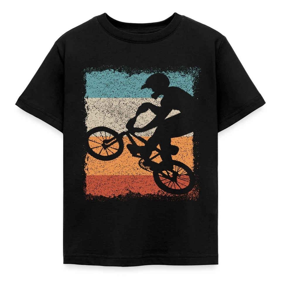 SPREADSHIRT BMX Sprung Vintage Kinder T-Shirt