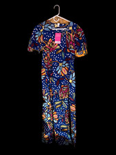 Tabitha Brown for Target Women's Mixed Floral and Polka Dot Puff Sleeve Dress
