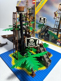 LEGO Pirates I:  Forbidden Island 6270 (1989) Box, Instructions