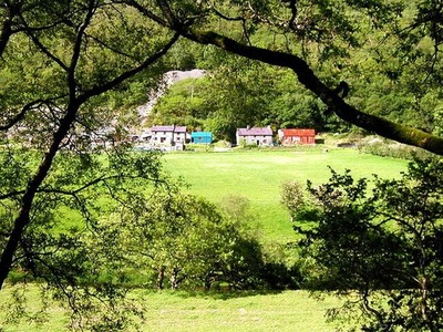 Foto 6x4 Reste von Cae-Cynon Bleimine Mynydd Bach\/SN7176 gesehen um 2002