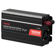1000W Power Inverter, 12V DC to 120V AC, Modified Sine Wave Inverter with USB 