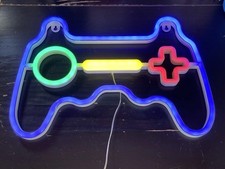 Neon Multicolor PlayStation Controller Decora...