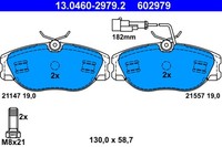 ATE Bremsbelagsatz Scheibenbremse 13.0460-2979.2 FüR Fiat Alfa Croma Dedra Thema