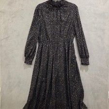 Ted Baker Celestial Maxi Dress Women's Size 4 Sheer Star Whimsigoth Ethereal