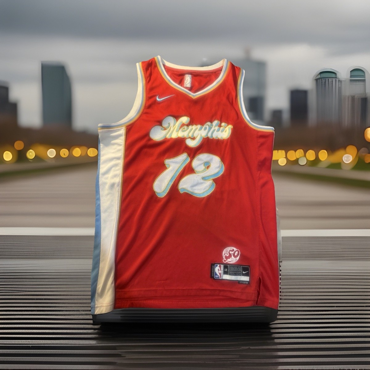 Ja Morant Memphis Grizzlies City Edition #12 Nike Sz M | eBay