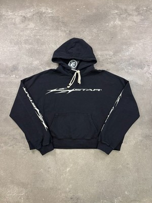 Hellstar HStar Hoodie Black Big Back Logo