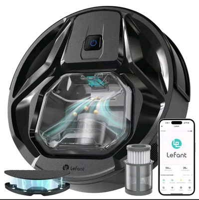 Lefant Self-Charging Robot Vacuum Cleaner with Mop Combo, Model: M320