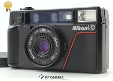 Read [Exc+5] Nikon L35AD ISO400 Pikaichi Point&Shoot 35mm Film Camera From JAPAN