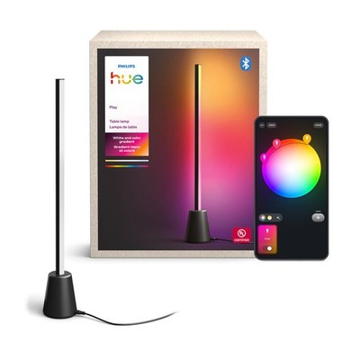 Philips Hue Play Table Lam, RGBWWIC LED 23.6  Multicolor Gradient Smart Lighting