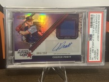 2024 Bowman’s Best Cooper Pratt /250 Patch Auto All Star Game PSA 10 Pop 3
