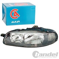 Alkar H1/H1 Scheinwerfer Ohne LWR Rechts Passend FüR Fiat Marea | 2742499