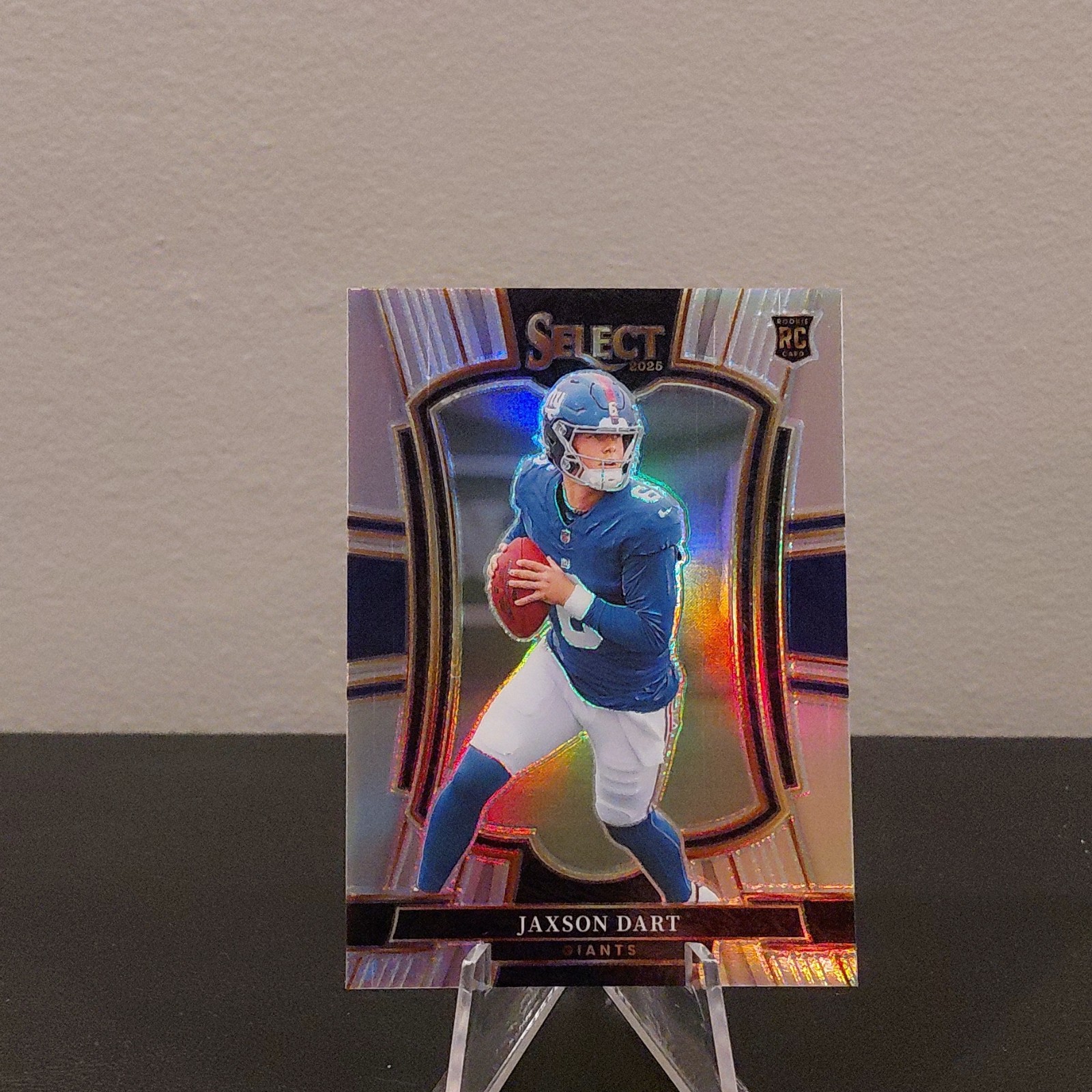 2025 Select Jaxson Dart Rookie SILVER #193 PREMIER LEVEL Giants