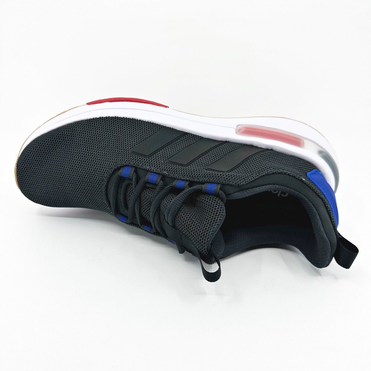 Adidas Racer TR23 Men\'s Running Shoes Black/Blue IG7328 Size 13 Cloudfoam Adidas Racer TR23 Carbon Core Black Royal | Mercari main image 4