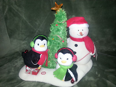 Hallmark 2006 Jingle Pals Weihnachten Sehr Merry Trio Plüsch Snowman & Pinguine