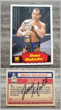 Dean Malenko Signed 2012 WWE Heritage Card #71 WCW WWF Wrestling Topps RAD
