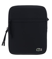 Lacoste Lcst Flat Crossover Bag M UmhäNgetasche Schultertasche Noir Schwarz Neu