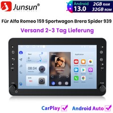 Android Autoradio Carplay GPS NAVI BT SWC DAB+ WIFI Für Alfa Romeo 159 2005-2012