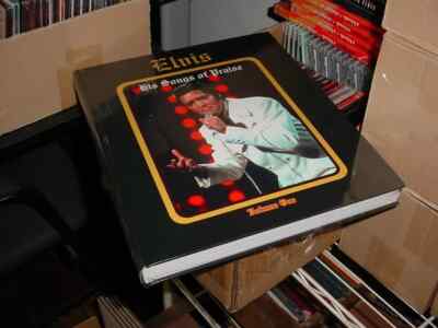 ELVIS PRESLEY: FTD BOOK & CD - His Songs of Praise 350 page Hardcover Book
