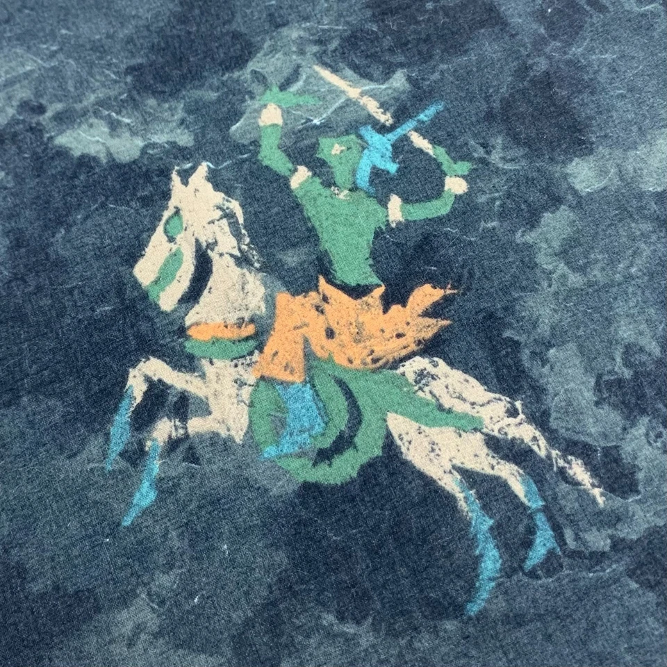 Vintage Kansai Handkerchief Abstract Bandana Small Square Scarf Wrap Neckerchief - Image 3 of 4