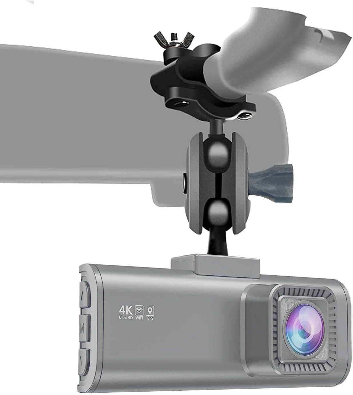 Redtiger Universal Rear View Mirror Dash Cam Mount - Secure & Easy Installation-image