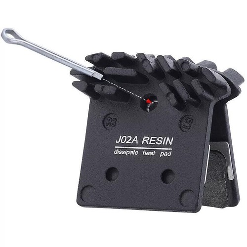 2pair Shimano J02A Hydraulic DiscBrake Pads Mountain Bicycle Deore SLX XTR M8000 - Picture 4 of 5