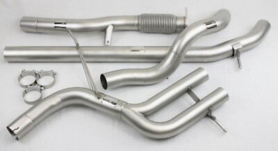 Auspuff Katback Vollrohr Megane 4 IV RS 280 2.75'' GT Performance Edelstahl