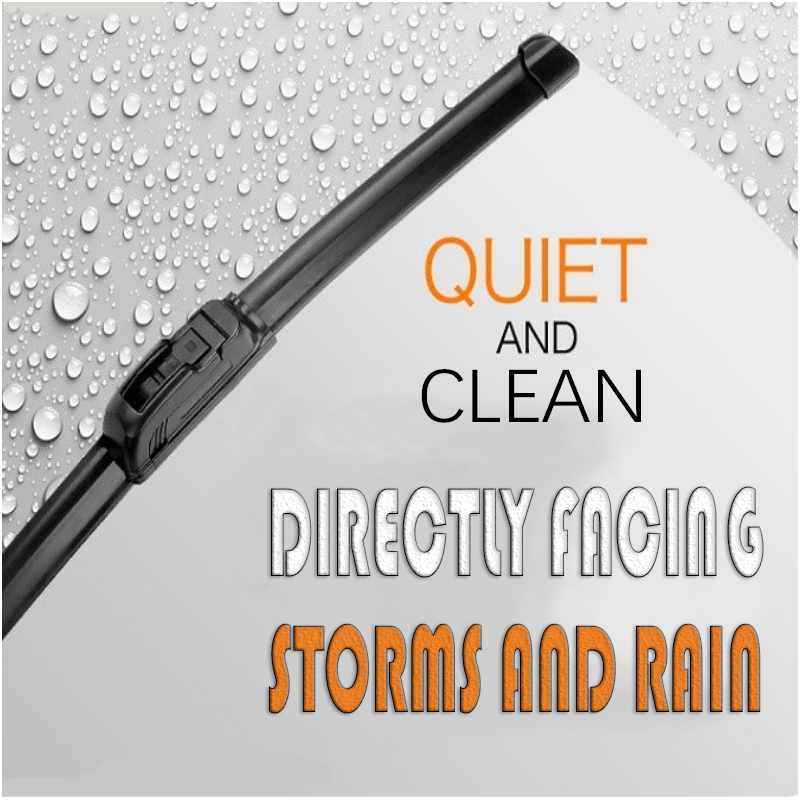 JDMBESTBOY 20 & 20 One Pair Front Windshield Wiper Blades Bracketless