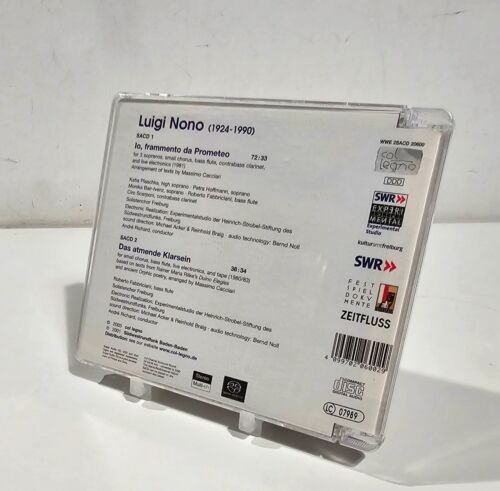 LUIGI NONO - IO,FRAMMENTO DA PROMETEO - DAS ATMENDE KLARSEIN - 2xSACD HYBRID - Foto 4 di 4