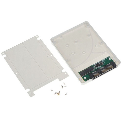 Plastic NGFF to SATA Solid State Hard Drive Box Adapter With Case Screw G - Picture 12 of 20
