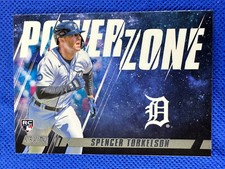 2022 #PZ-21 Spencer Torkelson Topps Stadium Club Baseball Power Zone RC Tigers
