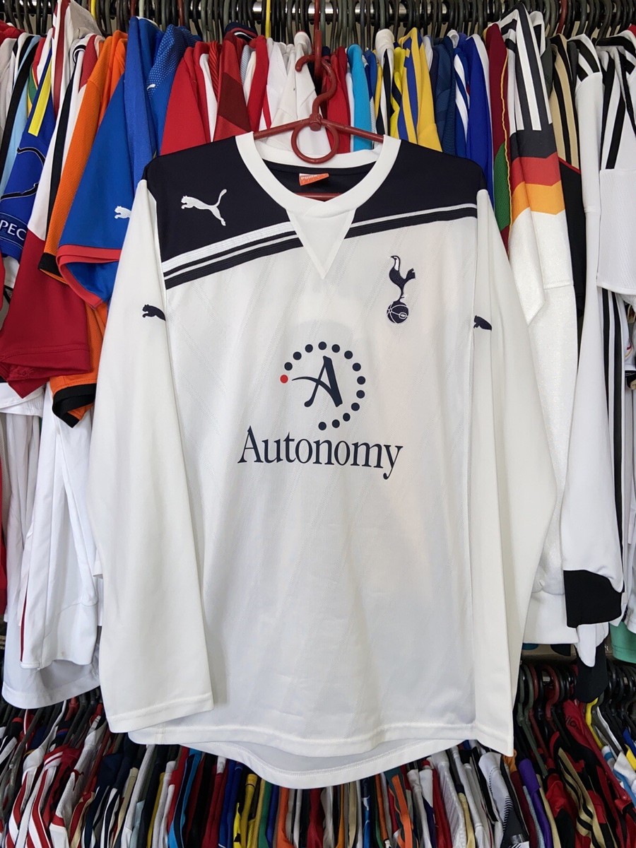 TOTTENHAM HOTSPUR 2010 2011 HOME SHIRT JERSEY LONG SLEEVE PUMA sz