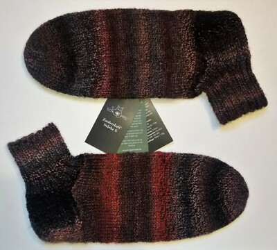 Selbstgestrickt/Handgemacht/Sneaker/Wollsocken/Schoppel/Gr.42-43